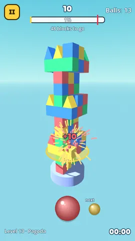 CubicTower — Level 13 · Pagoda
