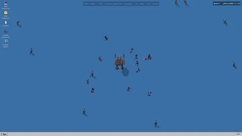 Desktop Mech — Real scale: a mech the size of a fingernail