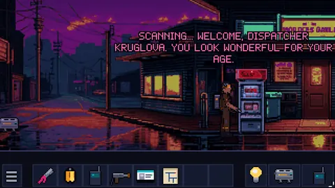The Quest of Voltbreaker — The alley and the loyalty-programme vending machine
