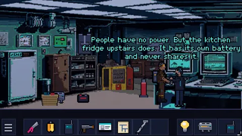 The Quest of Voltbreaker — The hospital basement with Mira