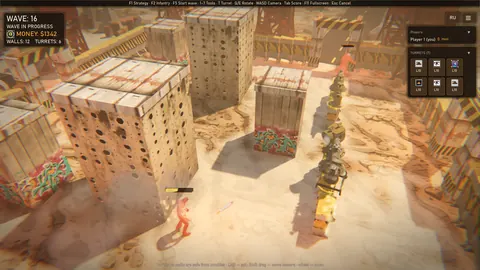 Tower Defense: Zombie — El mapa Dunas