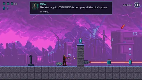 VOLTBREAKER — Storm Grid under lightning